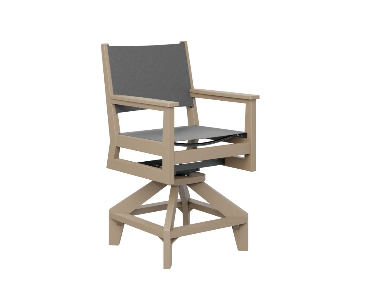 Mayhew Sling Swivel Counter Chair - Image 3