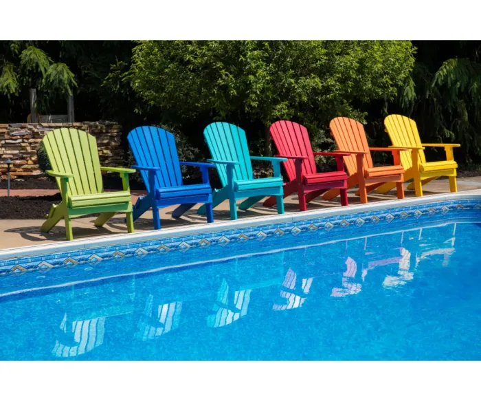 Comfo Back Folding Adirondack Chair - Image 3