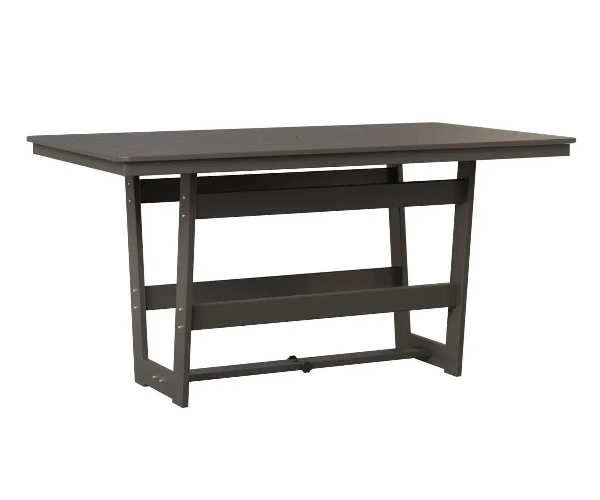 Hudson 40x70 Table Mgp Graphite Mgp Graphite Counter Height