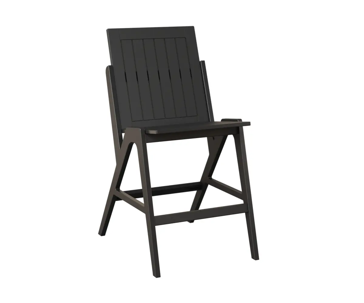 Kinsley Bar Height Chair Side Mgp Matt Black