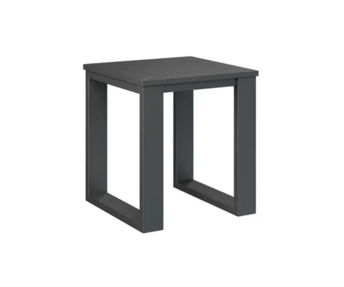 Nordic Square End Table Black2